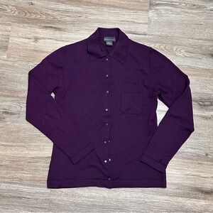 Banana Republic  Size Medium Purple Cardigan
